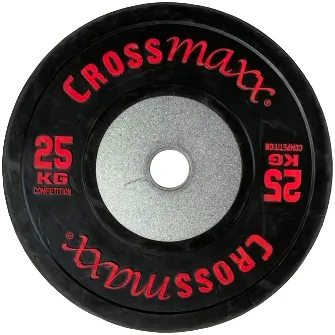 Crossmaxx Competition Bumper Plate 25 kg Black fra Crossmaxx