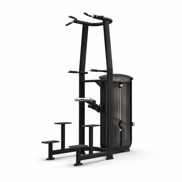 Intenza Ease Line chin up/dip-maskine til styrketræning i fitnesscenter