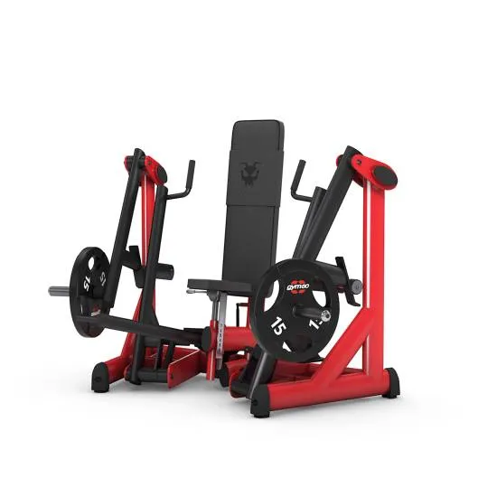 gym80 Pure Kraft Seated Chest Press Dual