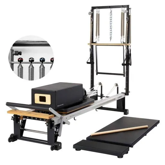 Merrithew V2 Max Plus Reformer Bundle med High Precision Gearbar