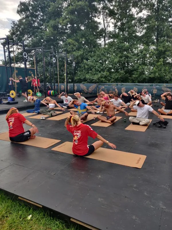 Danmarks smukkeste udendørs gym på Smukfest 