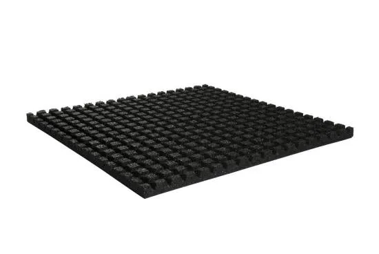 Granuflex Outdoor Xtreme Gummiflise 1000 x 1000 x 43 mm Black fra Granuflex