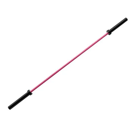 SQ&SN V2 CF Olympic Competition Vægtstang 15 kg Pink/Black Sleeve