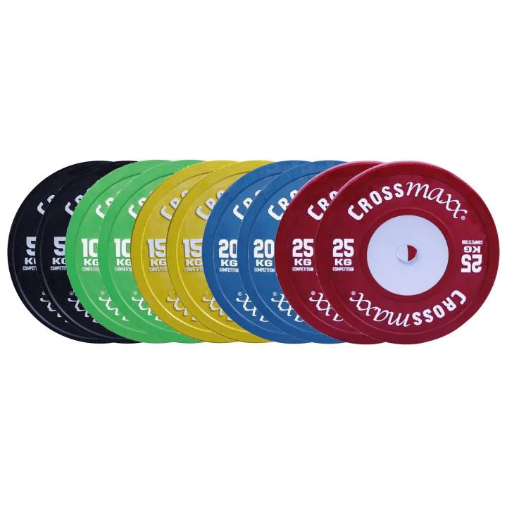 Crossmaxx Vægtløftning Vægtsæt 150 kg Farvet fra Crossmaxx