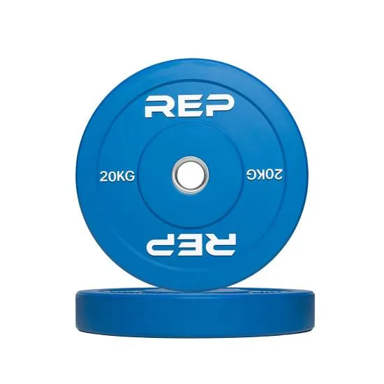 REP Fitness Bumper Plate 20 kg - Blå fra REP Fitness