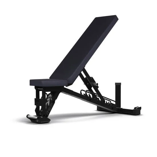REP Fitness AB-5200 2.0 Fixed Weight Bench - Metallic Black