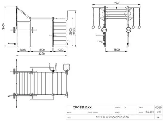 Crossmaxx Outdoor Rig Model 6 fra Crossmaxx