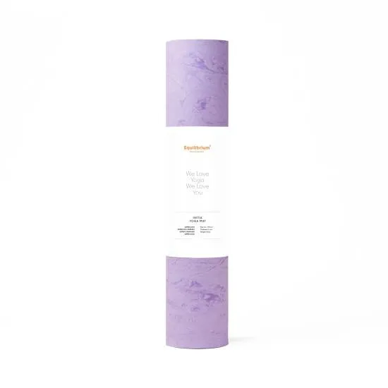 Equilibrium Initia yogamåtte i farven Lilac Marble