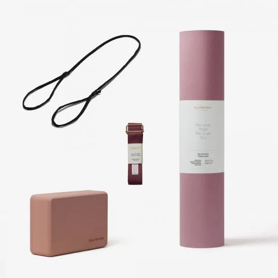 Equilibrium Yoga Bundle Old Rose fra Equilibrium Equilibrium Yoga Bundle Old Rose fra Equilibrium