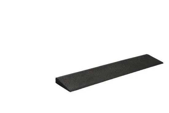 Granuflex Rampe Til Gummiflise 1000 x 200 x 43 mm Black fra Granuflex