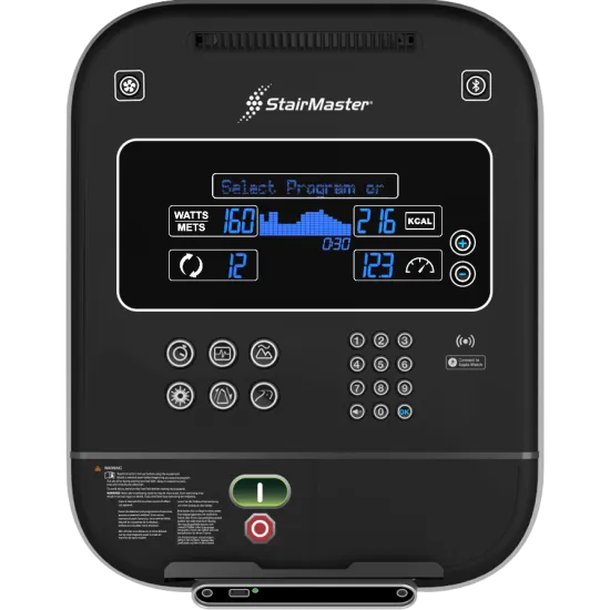 StairMaster 8 Series FreeClimber LCD Display Stepmaskine fra StairMaster