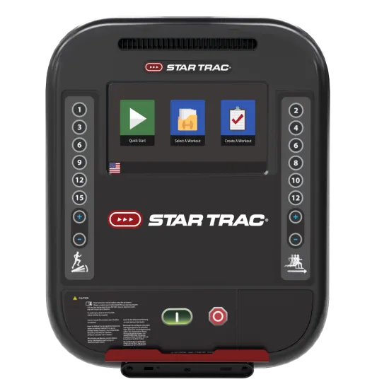 Star Trac 4 Series 4-UB 10" Touch Screen Motionscykel fra Star Trac