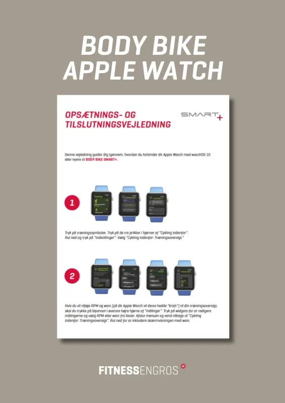 Body Bike Apple Watch guide