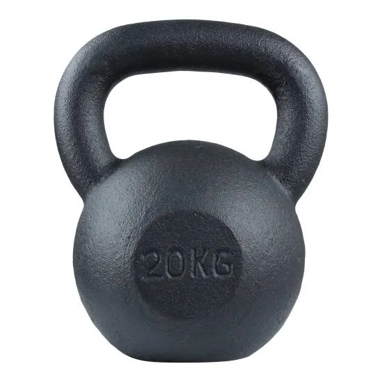 Lifemaxx Støbejern Kettlebell 20 kg