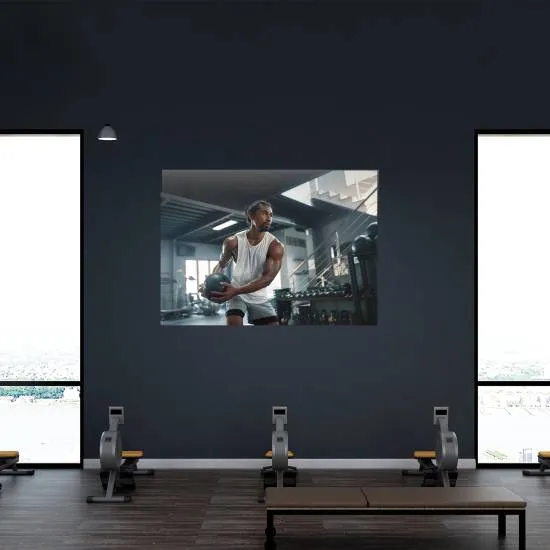 Plakat Bold 70 x 50 cm fra Fitness Engros