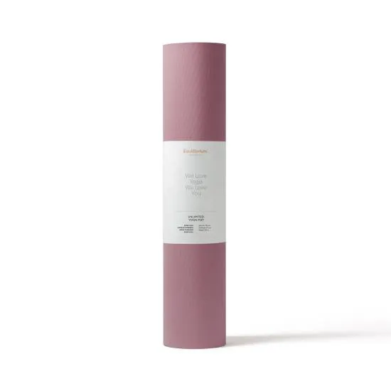 Equilibrium Unlimited yogamåtte i farven Old Rose