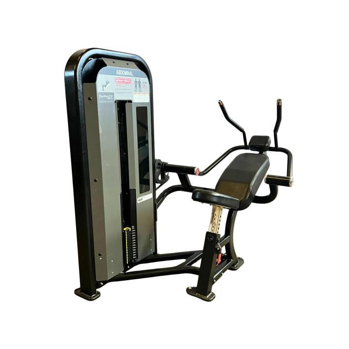 Star Trac Impact Abdominal Machine Sort - Brugt