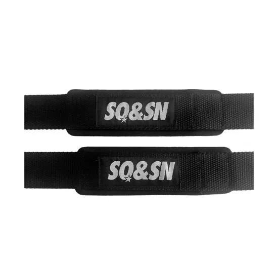 SQ&SN Lifting Straps Sort (Sæt) fra SQ&SN