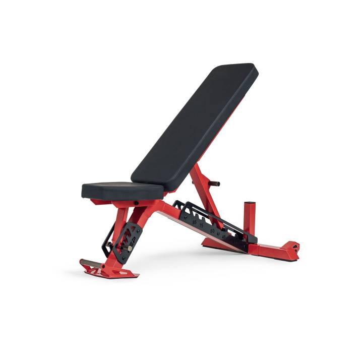 REP Fitness AB-4102 Nighthawk Adjustable Bench - Red fra REP Fitness