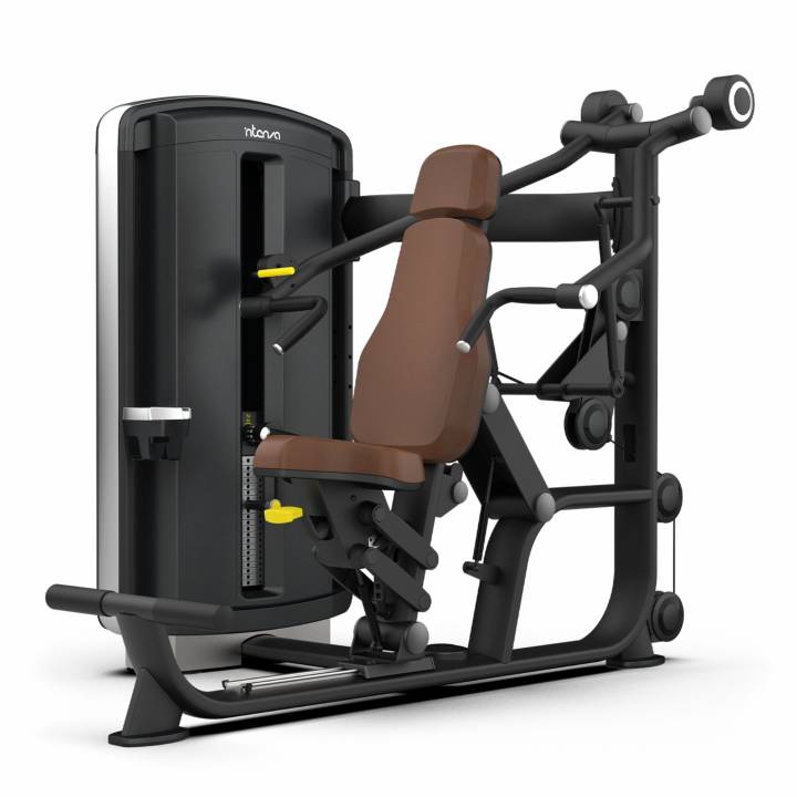 Intenza Dezign dual chest press og shoulder press til kommerciel styrketræning og fitnesscenter