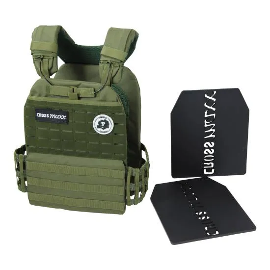 Crossmaxx Tactical Vægtplader til Vægtvest 2,6 kg (Sæt) fra Crossmaxx