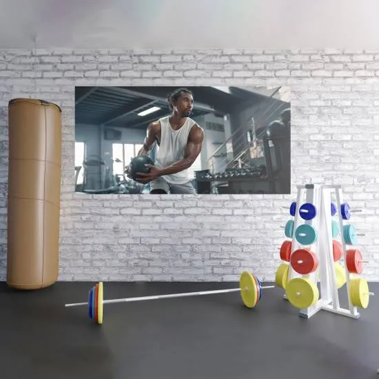 Plakat Bold 200 x 100 cm fra Fitness Engros