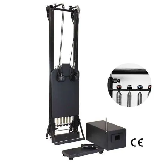 Merrithew SPX Max Reformer Vertical Stand, Tall Box And High Precision Gearbar Bundle