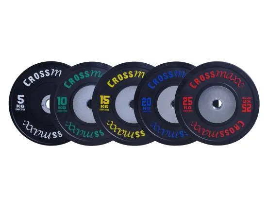 Crossmaxx Competition Bumper Plate 20 kg Black fra Crossmaxx Crossmaxx Competition Bumper Plate 20 kg Black fra Crossmaxx