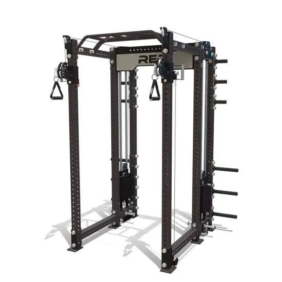 REP Fitness PR-5000 - 93" 6-Post w/Athena er et alsidigt og meget robust power rack