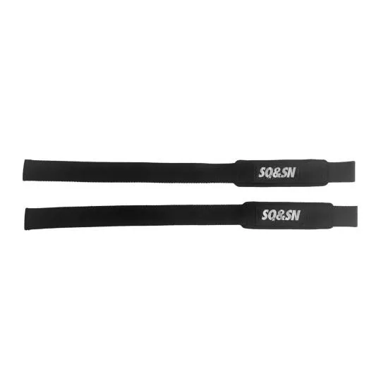 SQ&SN Lifting Straps Sort (Sæt) fra SQ&SN